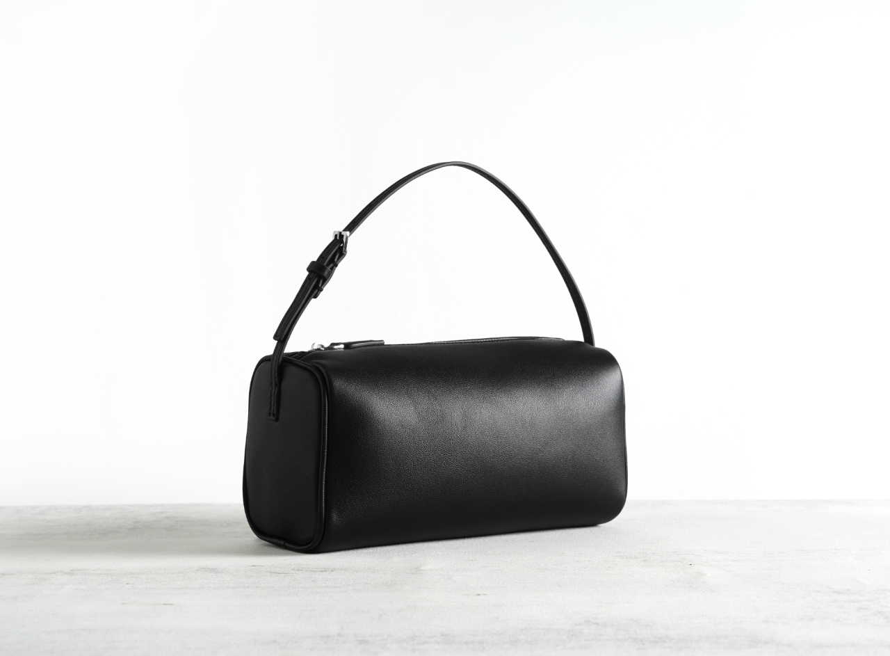 Luxury Bags Quiet - Kadın Minimalist Doğu-Batı Deri Omuz Çantası