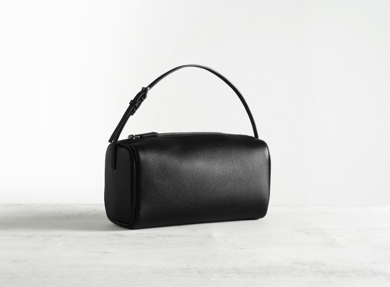Luxury Bags Quiet - Kadın Minimalist Doğu-Batı Deri Omuz Çantası