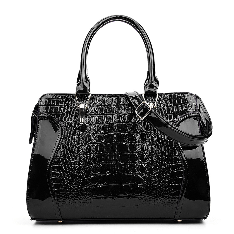 Luxury Bags Vip - Kadın Sokak Stili Saf Renk Timsah