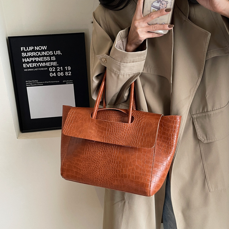 Luxury Bags Vip - 2024 yeni taş desen büyük çanta