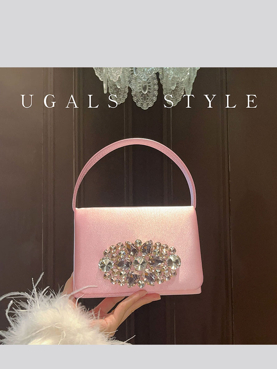 UGALS Lüks Saten Elmas Taşlı K - Luxury Bags For Young Women incelemesi ve fiyatı