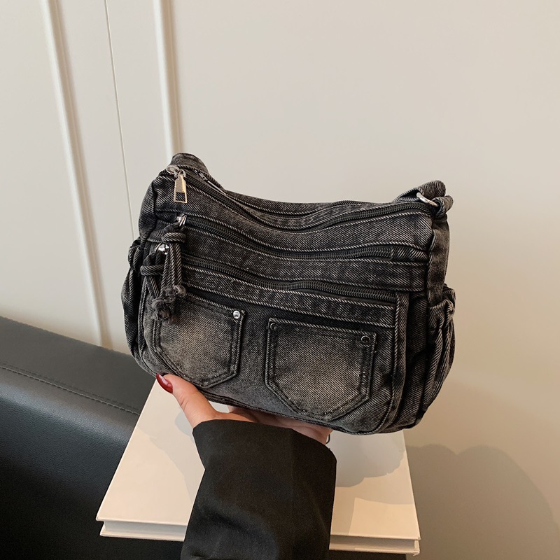 Kore Modası Yıkanmış Denim Ren - Luxury Bags Vip incelemesi ve fiyatı