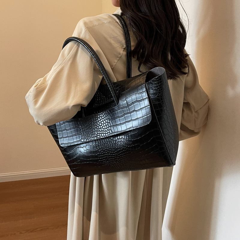 2024 yeni taş desen büyük çant - Luxury Bags Vip incelemesi ve fiyatı